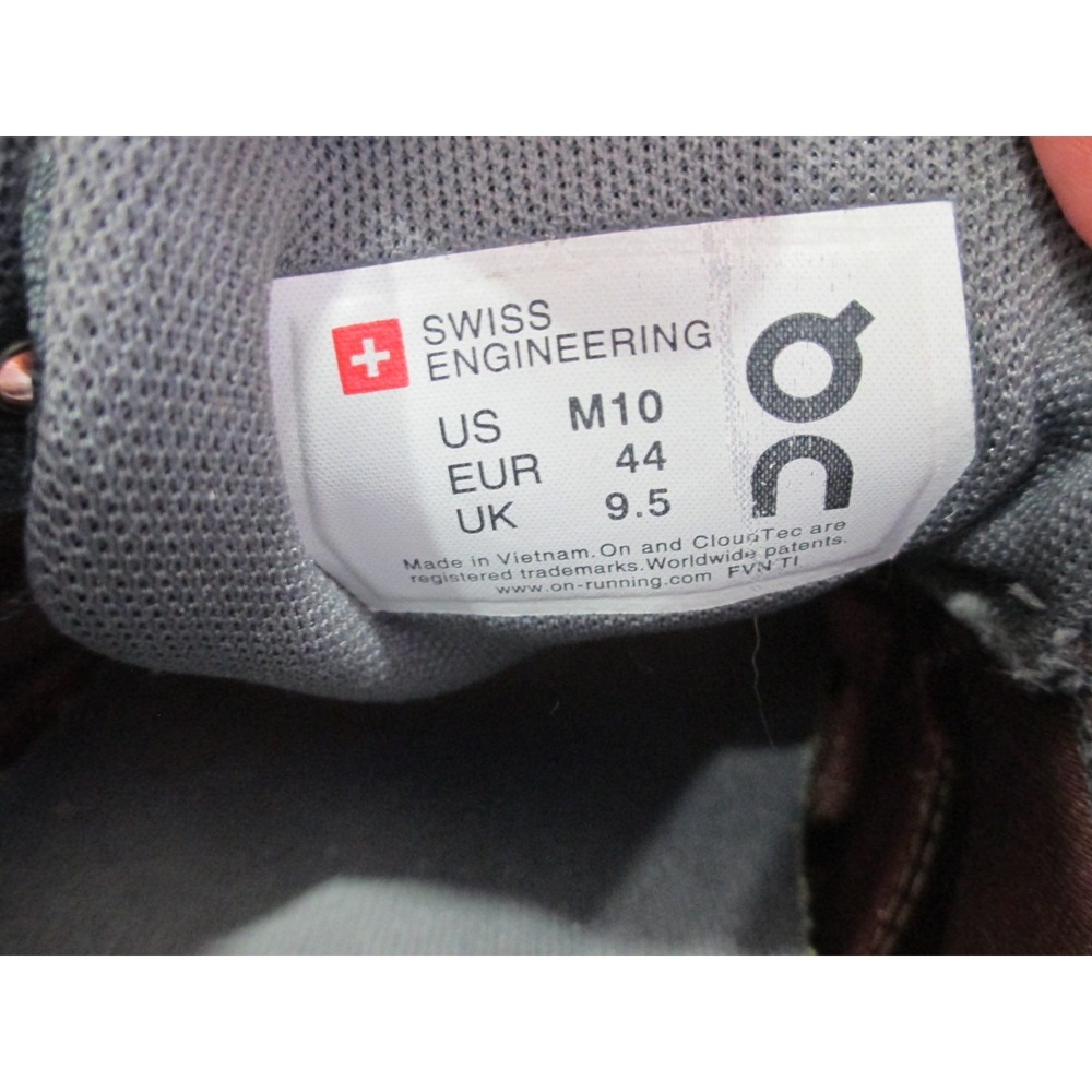 ON Cloud X Running Shoes Mens Size 10 Orange White Athletic Sneakers Training - Picture 16 of 16